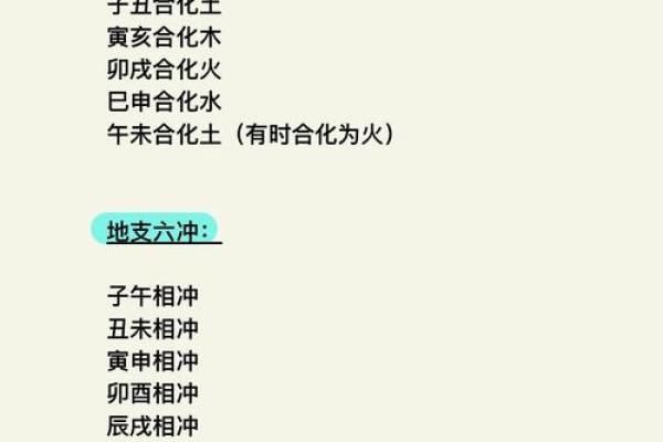 天干地支相冲相刑相合，破解你的运势密码，快来一探究竟