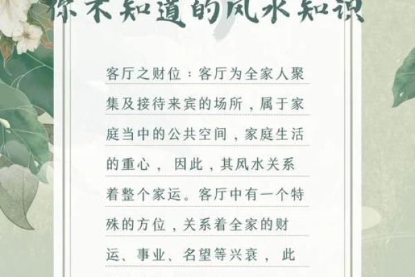 家居风水秘籍：打造温馨和谐生活空间