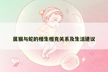 属猴与蛇的相生相克关系及生活建议